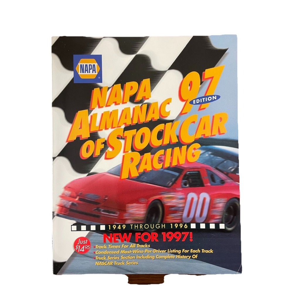 NAPA Almanac 1997 Edition Of Stock Car Racing 1949-1996 Track Info